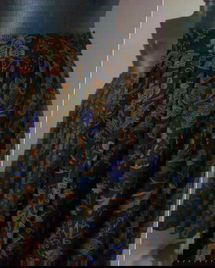 FUSTA LUNGA STOFA ARABESCURI