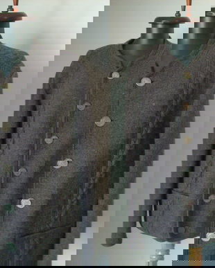 SACOU TIROLEZ STOFA LANA FIARTA MARON