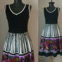 ROCHIE PANZA BUMBAC FLORAL SI JERSE