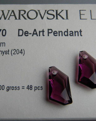 Pandantiv Swarovski - De-Art 24 mm - 6670-204