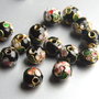 Margele cloisonne 8 mm