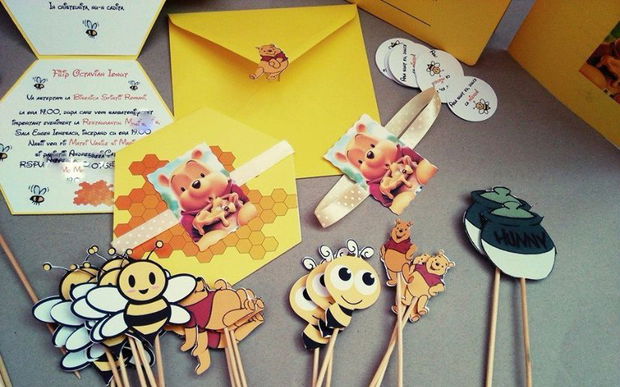 Invitatie Winnie the Pooh