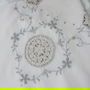 Fata de masa cu broderie si croset