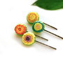 Agrafe cu ranunculus
