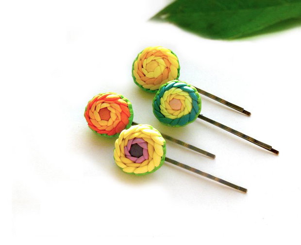 Agrafe cu ranunculus