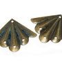 Candelabru metalic, bronz, 23x29 mm