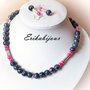 Set dark gray-pink