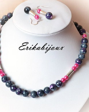 Set dark gray-pink