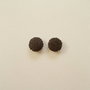 Cercei cu surub Biscuiti Oreo