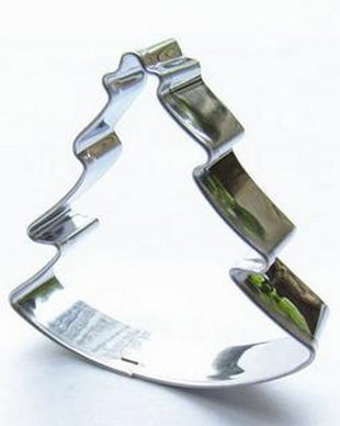 B0004 - Cutter / forma pt prajituri, inox, bradut