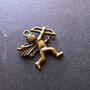 PANDANTIV CUPIDON BRONZ - 26 X 25 MM