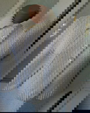 JACHETA ESCADA COMBINATIE LANA,CASMIR,MATASE NATURALA MARIME 38