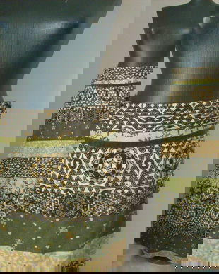 FUSTA LUNGA CATIFEA RAIATA BUMBAC