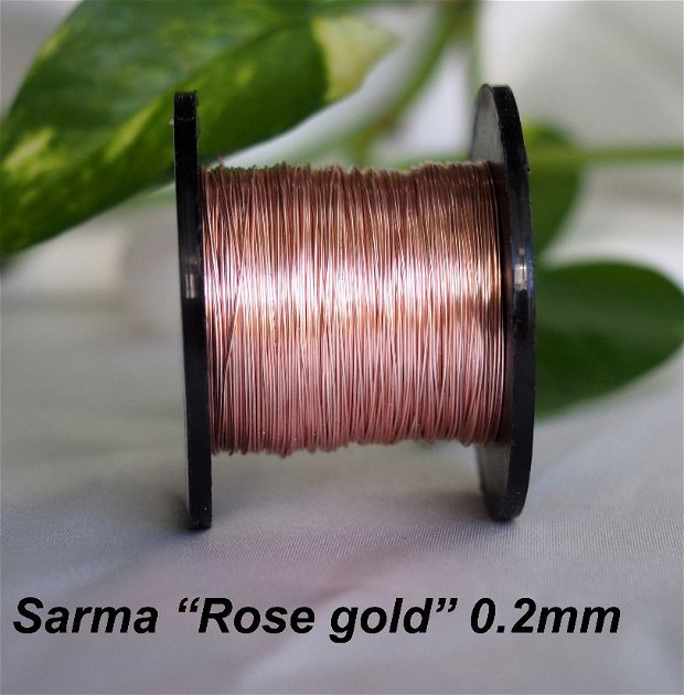 Sarma "rose gold" 0.2mm (175m)
