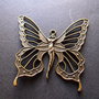 PANDANTIV FLUTURE BRONZ - 59 X 58 MM