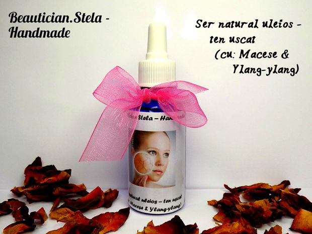 Ser natural uleios - ten uscat (cu: Macese& Ylang-ylang)