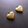PANDANTIV INIMIOARA BRONZ - 19 X 17 MM