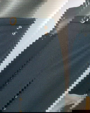 FUSTA MIDI STOFA LANA FIARTA