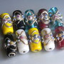 Margele sticla lampwork BN78-MIX