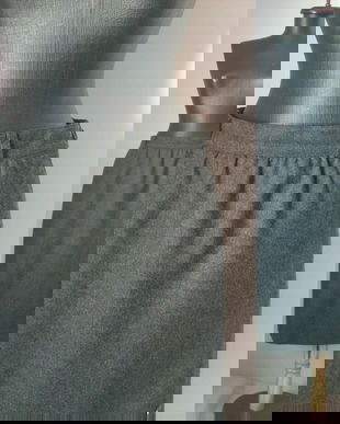 FUSTA MIDI STOFA LANA FIARTA