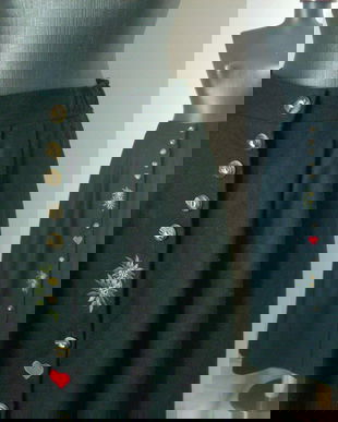 FUSTA BAVAREZA STOFA LANA FIARTA