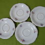 Set 4 farfurii portelan