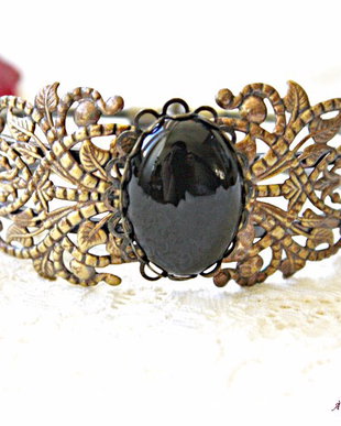 Bratara Dantela neagra
