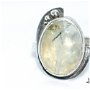 Inel argint 925 cu prehnit faţetat REZERVAT