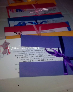 Invitatie de botez Pisicile Aristocrate