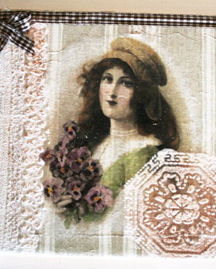 Decoratiune vintage-faianta