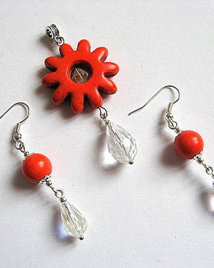 set howlite si cristale 23045