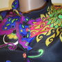 Bluza cu arabescuri colorate