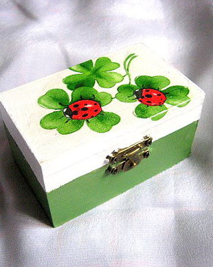Cutie lemn decorata 26339