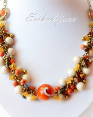 Colier coral