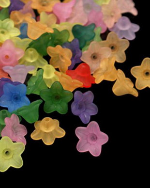 50 x Margele acrilice