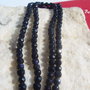 Blue goldstone fatetate aprox 4 mm