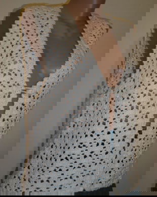 Vesta dantelata(croset)