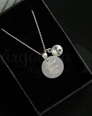 Colier personalizat - Love you sis