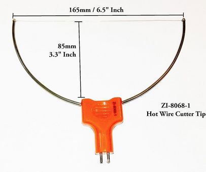 6564 - (1m) Sarma de schimb pt taiere la cald, folosita la cutterele /  masinile de decupat spuma poliuretanica