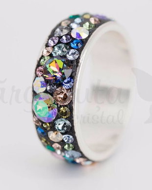 Inel - Swarovski Rainbow
