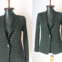 PIU&PIU SACOU JERSE STRIPE