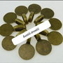6689 - (10b) Agatatori cu platou pt lipit, aliaj metalic bronz