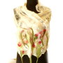 Buchet de flori- sal impaslit din lana si matase naturala