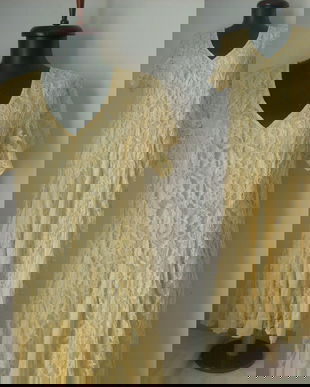 ROCHIE DANTELA GALBEN PAI