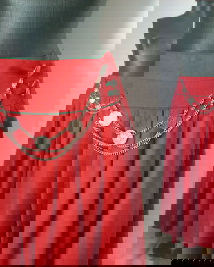 FUSTA BAVAREZA STOFA LANA ROSIE