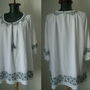 BLUZA PANZA TOPITA BRODATA