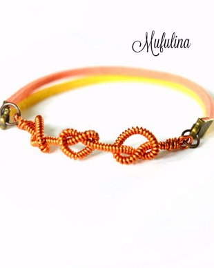 Bratara three hearts
