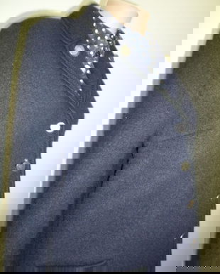 Haina bavareza din lana,bleumarin