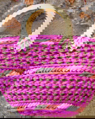 Geanta din impletitura(noua)