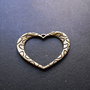 PANDANTIV BRONZ INIMA - 28 X 36 MM